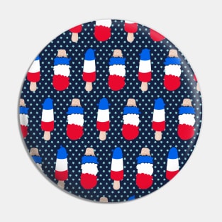 4th of July Cute Ice Pop Pin