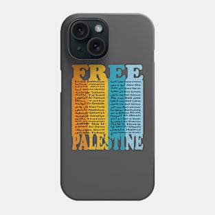 Free Palestine,Palestine cities, Palestine solidarity,Support Palestinian artisans,End occupation Phone Case