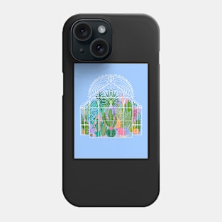 Cactus garden print Phone Case