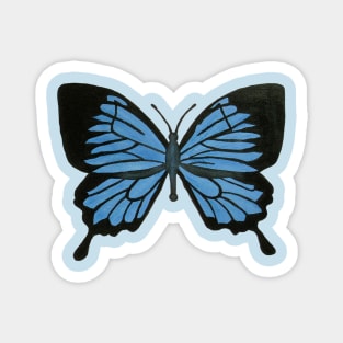 Blue Butterfly Magnet