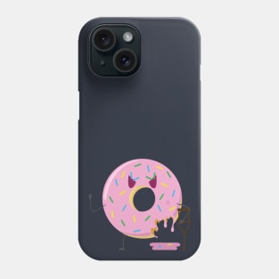 Frosted Donut Monster Phone Case