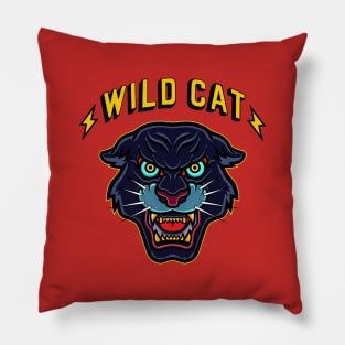 Wild cat Pillow