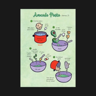 Recipe: Avocado Pasta T-Shirt