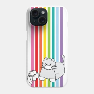 Corona Cat Rainbow Phone Case