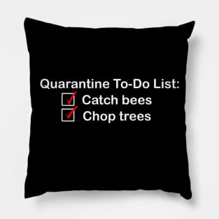 Quarantine To-Do List Pillow