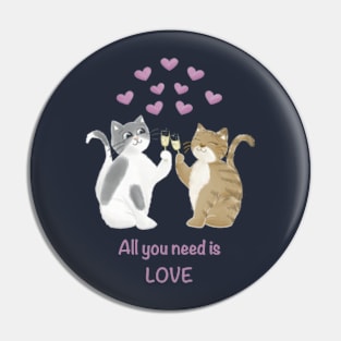 All you need is love cats Pin