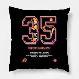 Kevin Durant Number Pillow