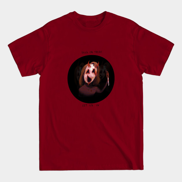 Discover The girl who couldn't take her mask off - Halloween - T-Shirt