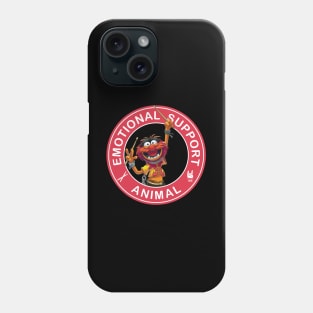 Emotional support animal drummer Phone Case