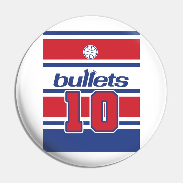 MANUTE BOL Jersey (Front/Back Print) Pin by darklordpug