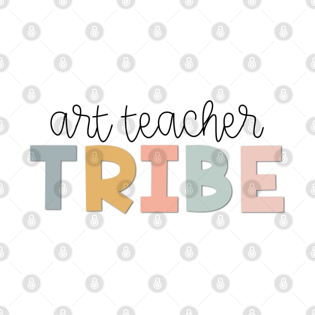 Art Teacher Tribe Muted Pastels by broadwaygurl18