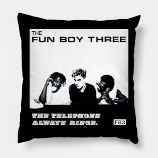 The Telephone Always Rings New Wave Throwback 1982 Pillow