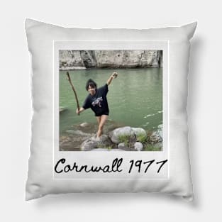 Cornwall Trip 1977 Pillow