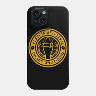 Cerveja Artesanal. Gold Phone Case