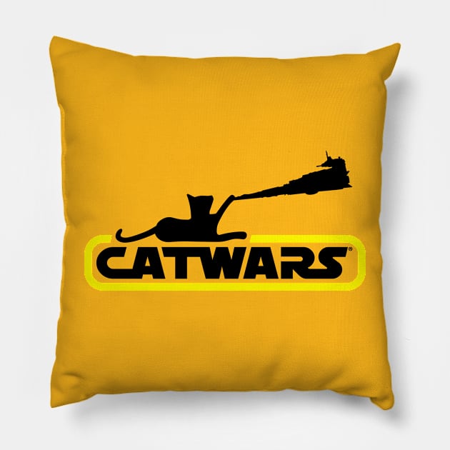 CATWARS STAR DESTROYER Pillow by CATWARS