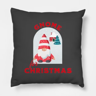 Gnome for Christmas Pillow