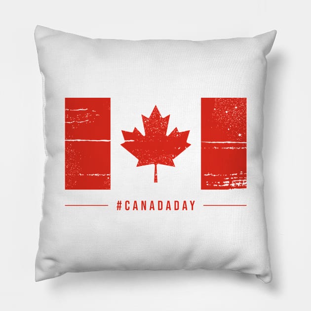 Canada Day Pillow by Oh My Gift Art