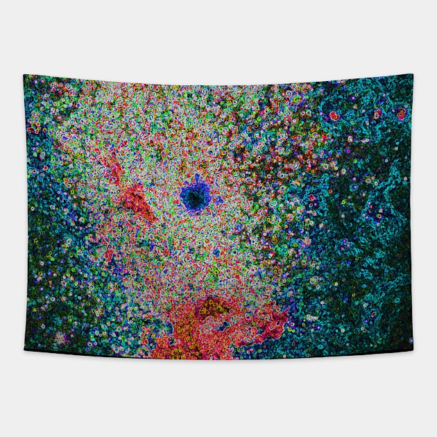 Black Panther Art - Glowing Edges 166 Tapestry by The Black Panther