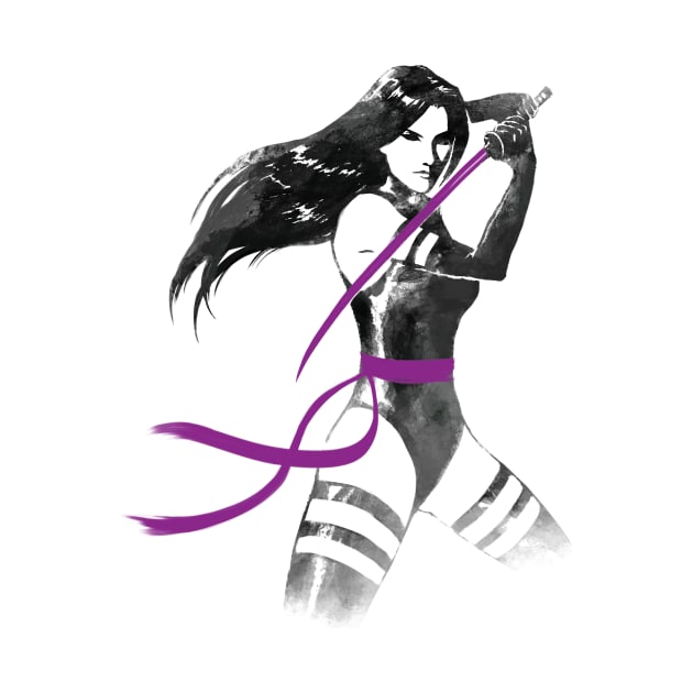 Psylocke by GoldenLegend