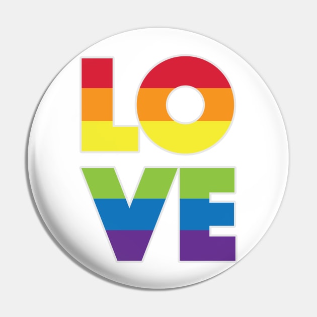 LOVE Pride Pin by Akbaly