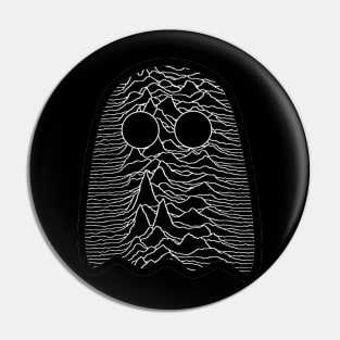 Unknown Pleasures Ghost Pin