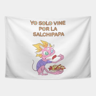 Monstruo de la salchipapa Tapestry