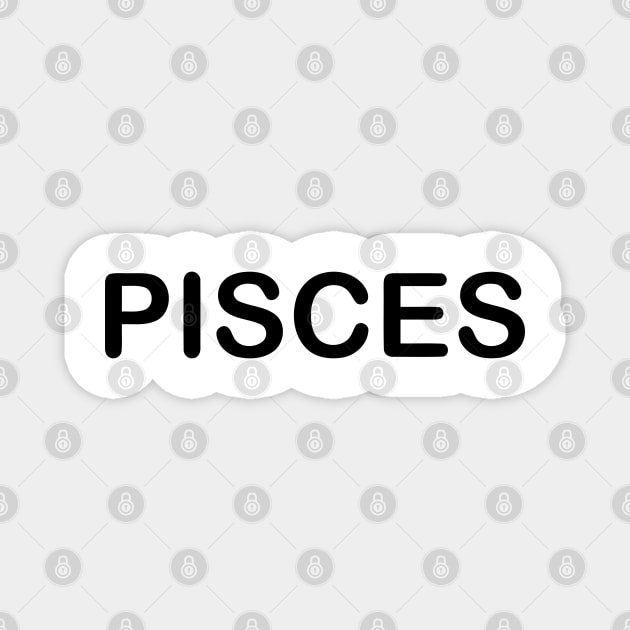 PISCES Magnet by mabelas