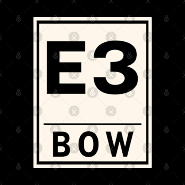 E3 BOW Postcode United Kingdom by Batrisyiaraniafitri