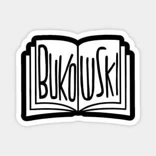 Bukowski Book Magnet