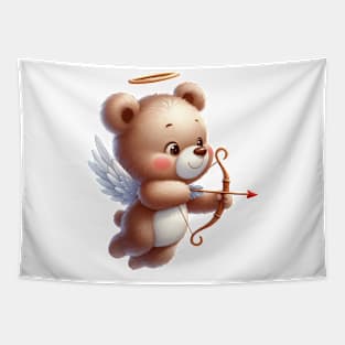 Valentine Love Bear Tapestry