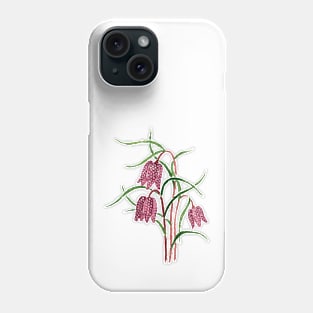 April 25th birthday flower Phone Case