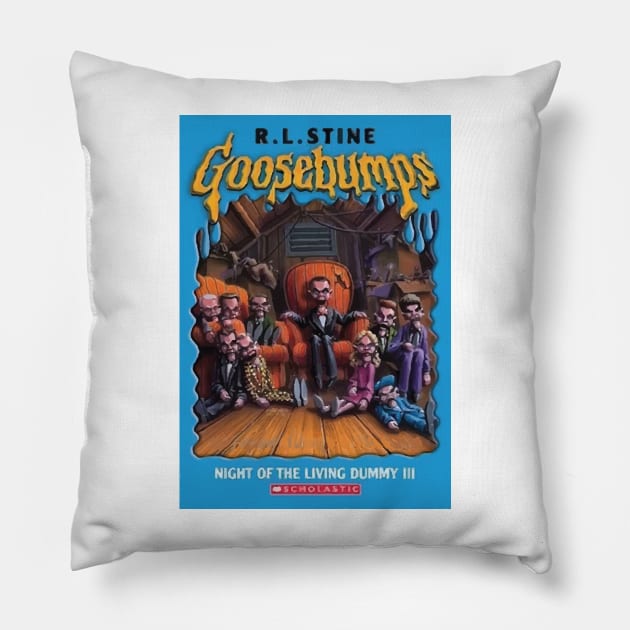 Goosebumps cover Pillow by Scarlett