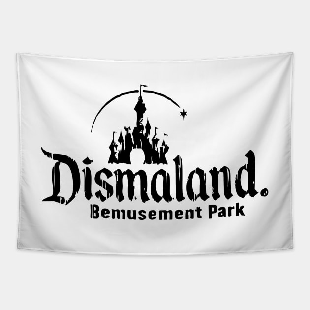 Dismaland Bemusement Park Tapestry by GourangaStore