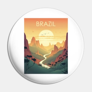 BRAZIL Pin