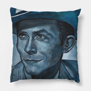 Blue Hank Pillow