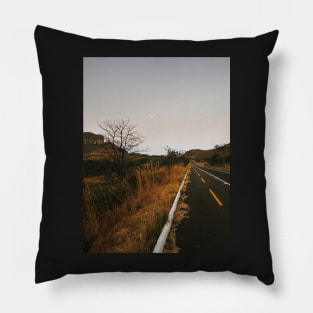 Full Moon Over Brazilian National Park (Chapada dos Veadeiros) Pillow