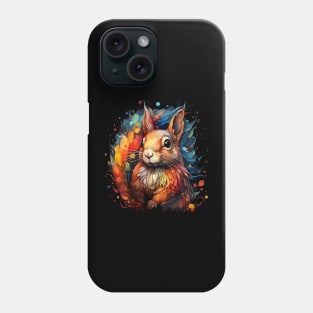 Squirrel Rainbow Phone Case