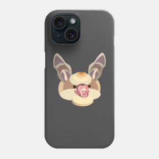 Shapely Pallid Bat Vector Phone Case