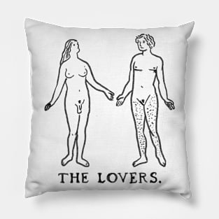 the lovers (trans pride) Pillow