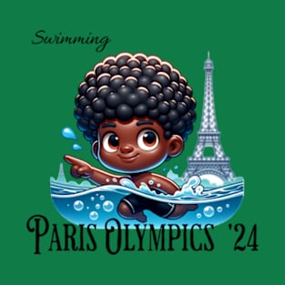 Swimming: Paris Olympics '24 T-Shirt