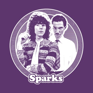 Sparks - Vintage Style Retro Aesthetic Design T-Shirt