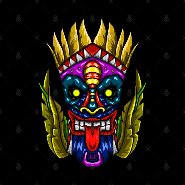 Mexican Tribal Totem by puffstuff