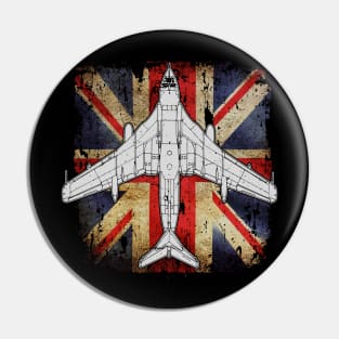 Handley Page Victor UK RAF Plane Aircraft Airplane Jet V Bomber Pin
