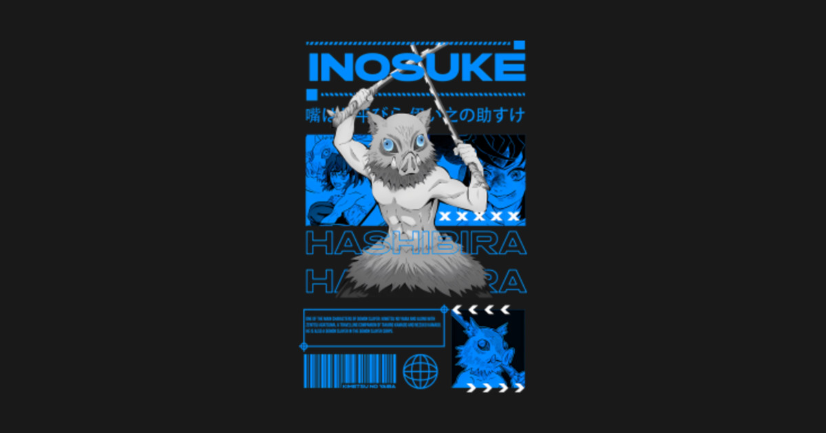Inosuke San - Inosuke Fan Art - T-Shirt | TeePublic