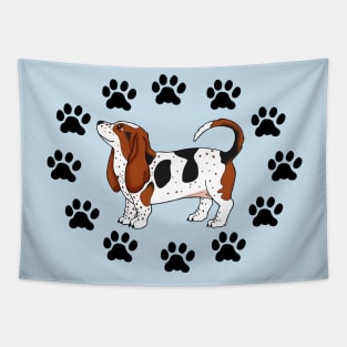 Basset Hound Tapestry