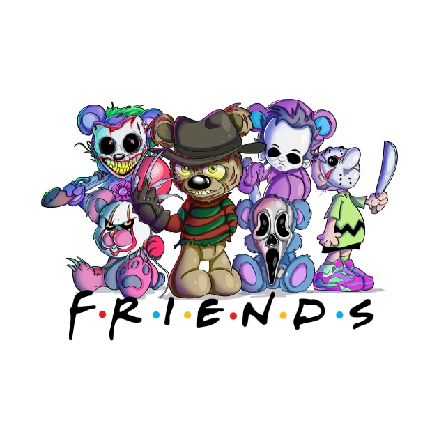 Horror Friends by doyou247llc