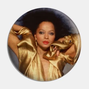 Diana Ross Vintage Pin