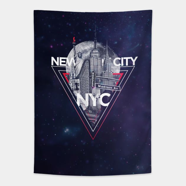 New York City6 Tapestry by JavierMartinez