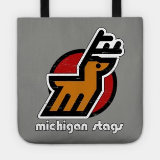 Defunct - Michigan Stags Hockey Tote