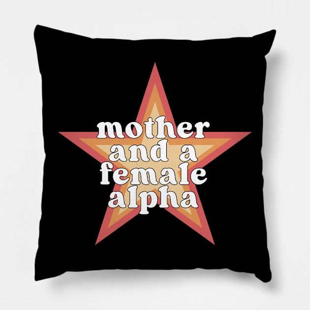 Mother and Female Alpha Pillow by TurnEffect